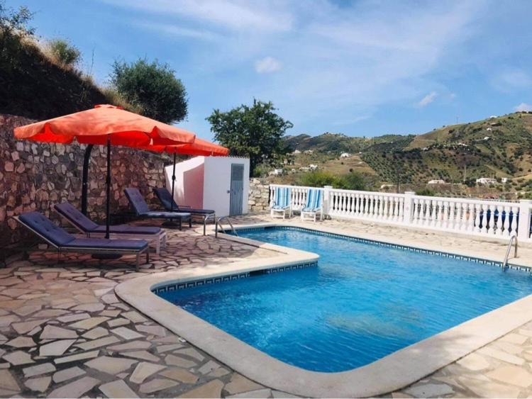 Casa Los Almendros Canillas de Albaida Dış mekan fotoğraf